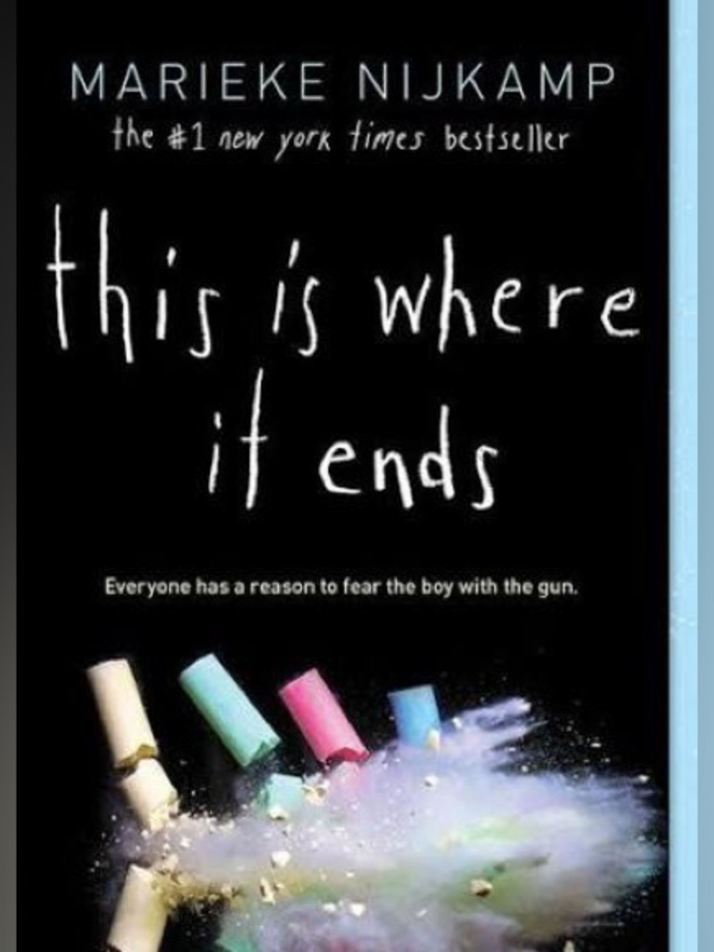 This Is Where It Ends - Black Cover